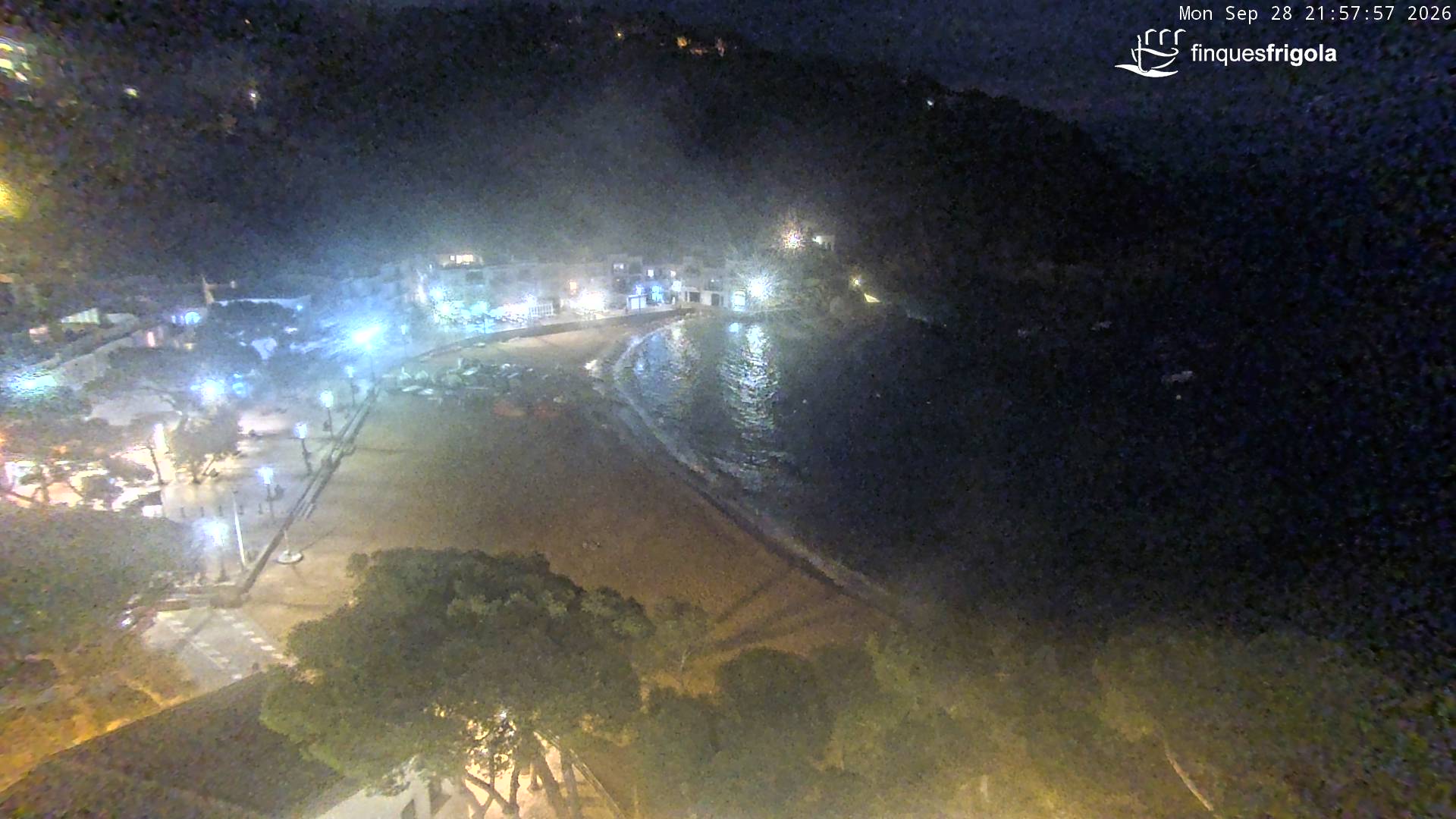 Webcam de Tamariu playa
