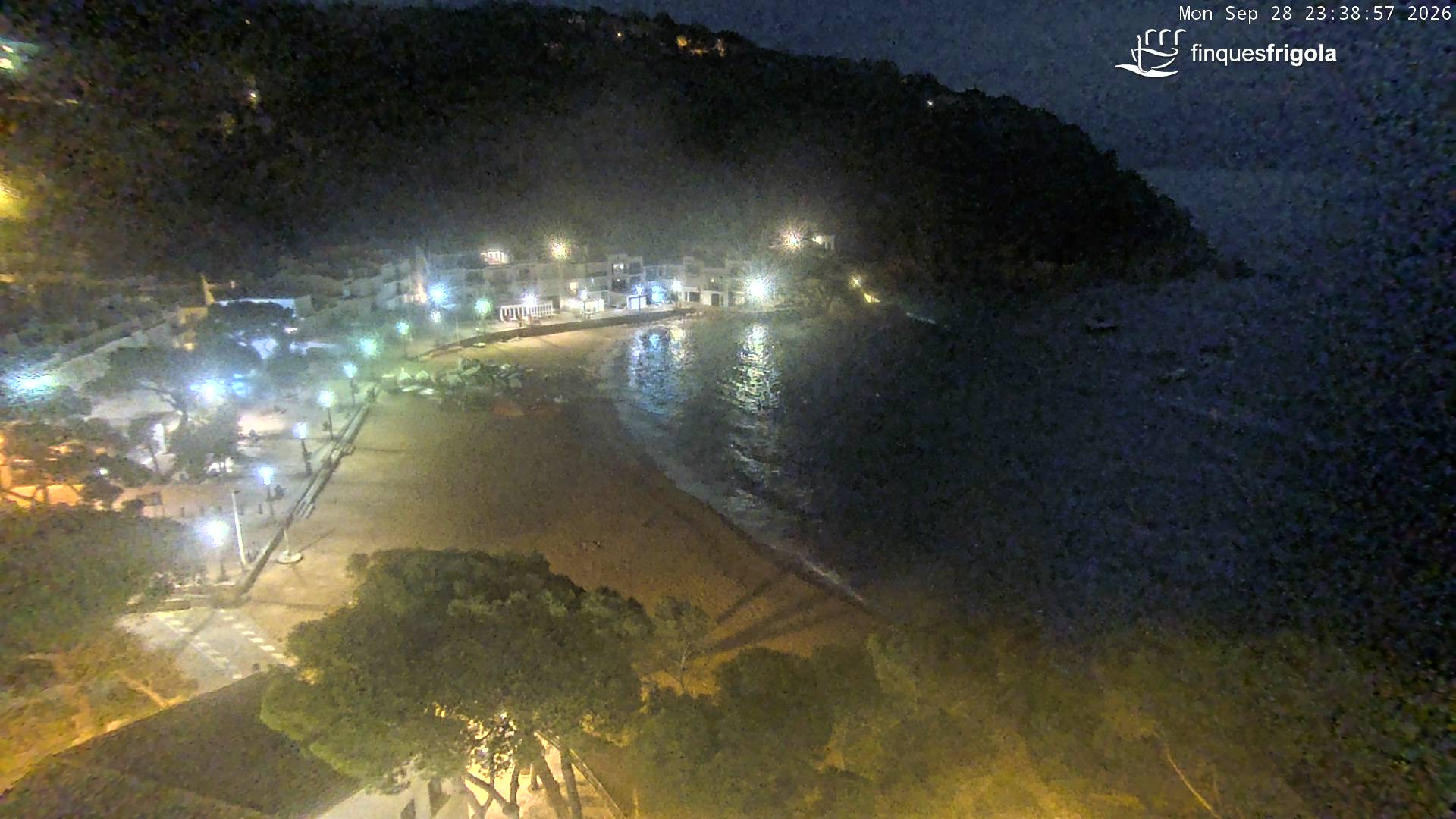 Webcam de Tamariu playa