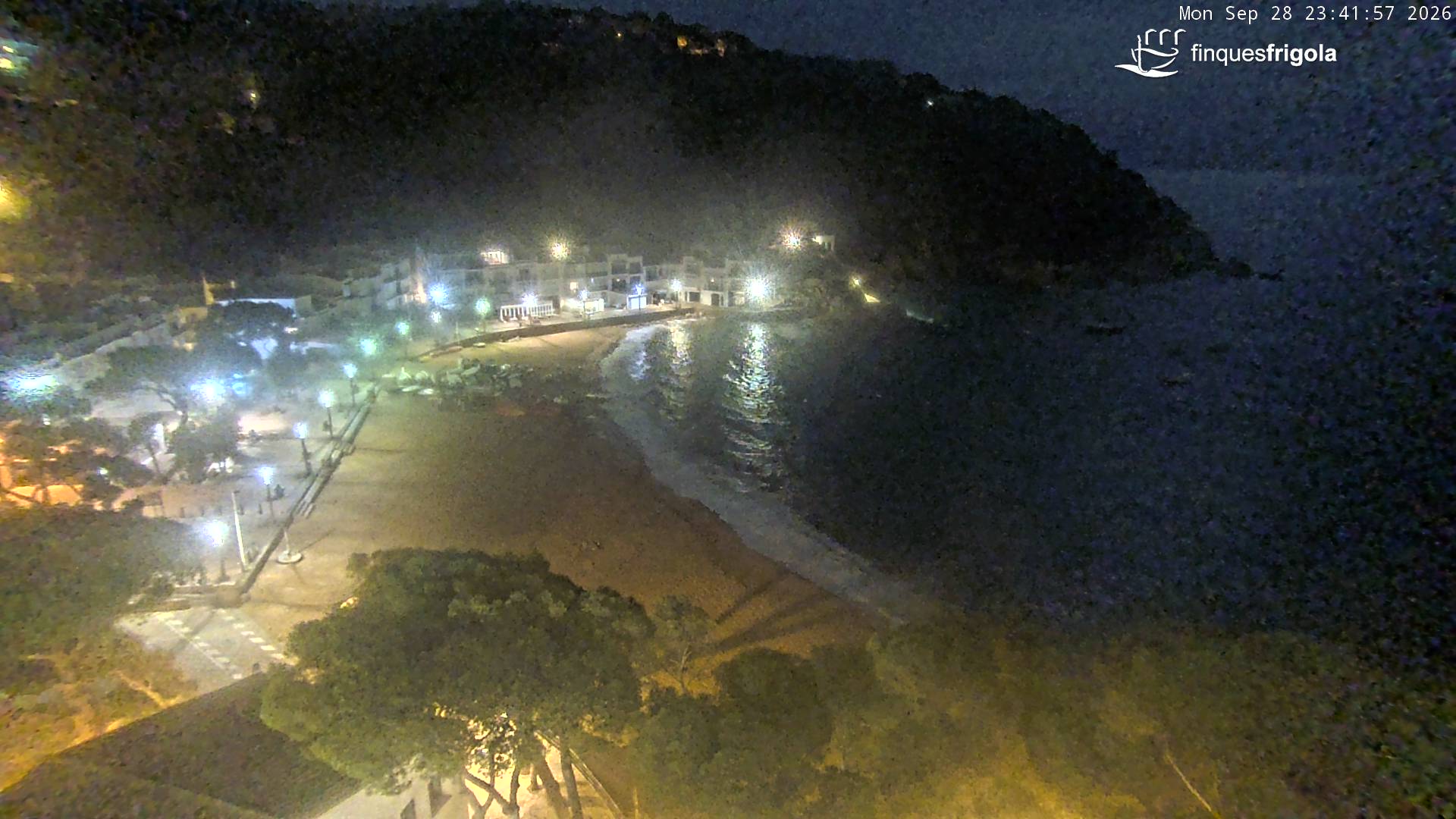 Webcam de Tamariu playa