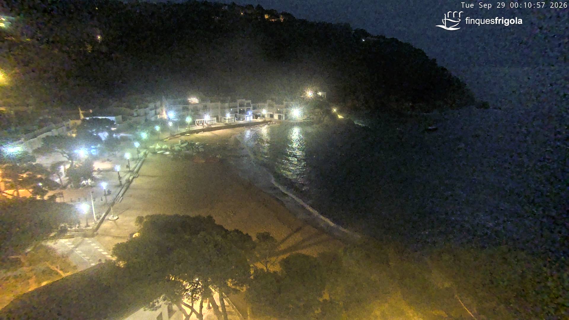 Webcam de Tamariu playa