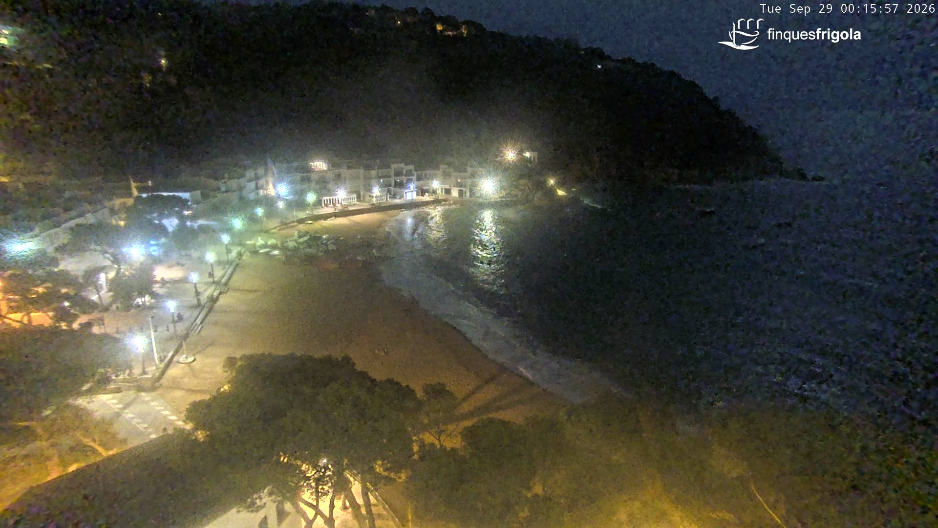 Webcam de Tamariu playa