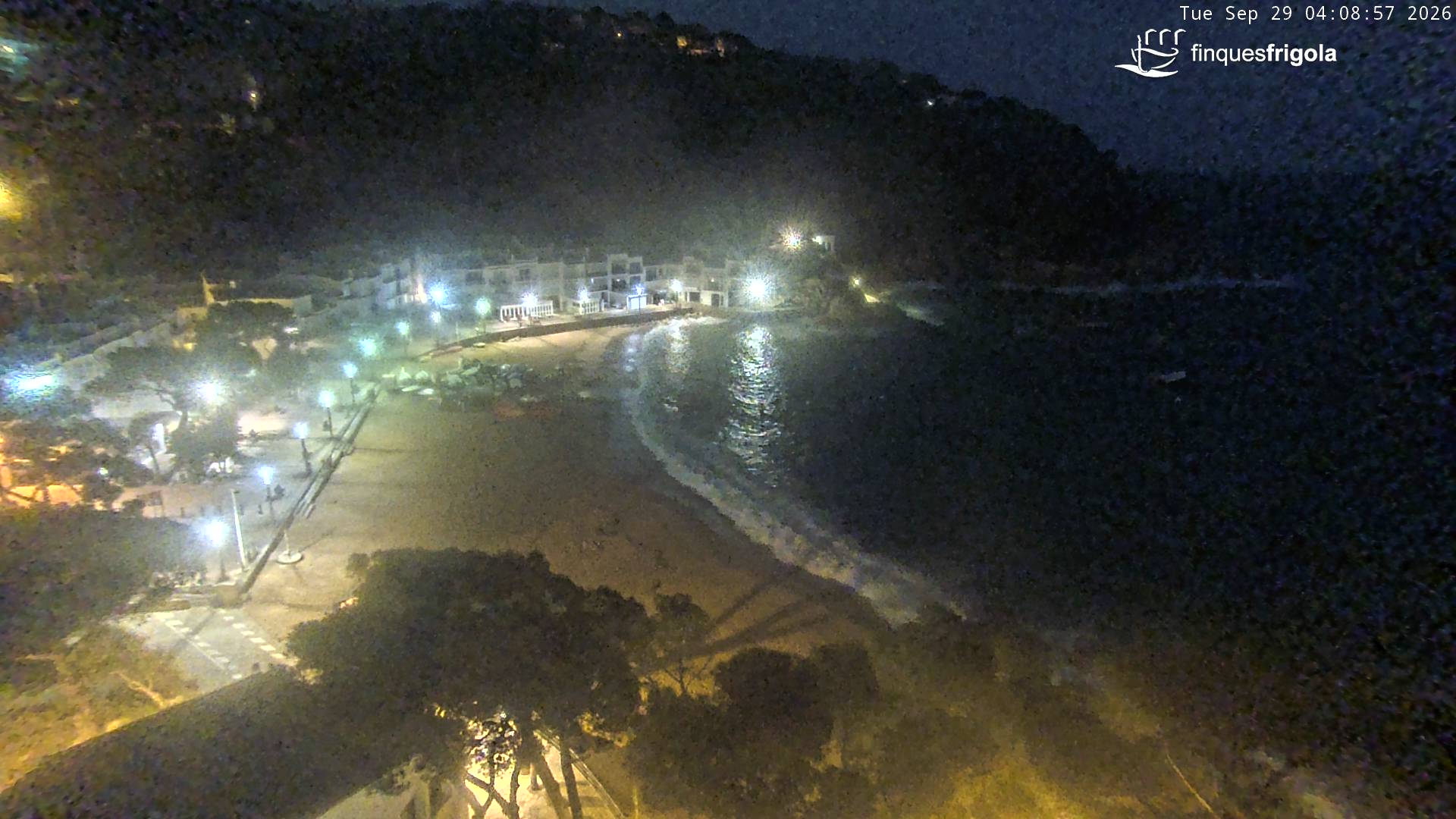 Webcam de Tamariu playa