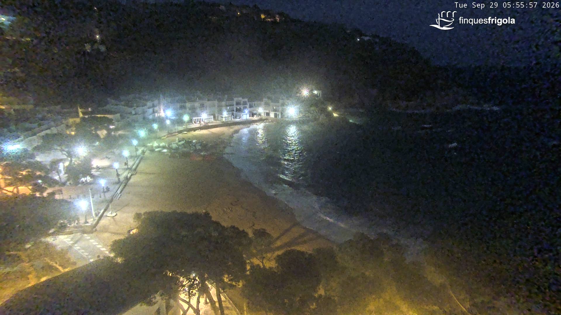 Webcam de Tamariu playa