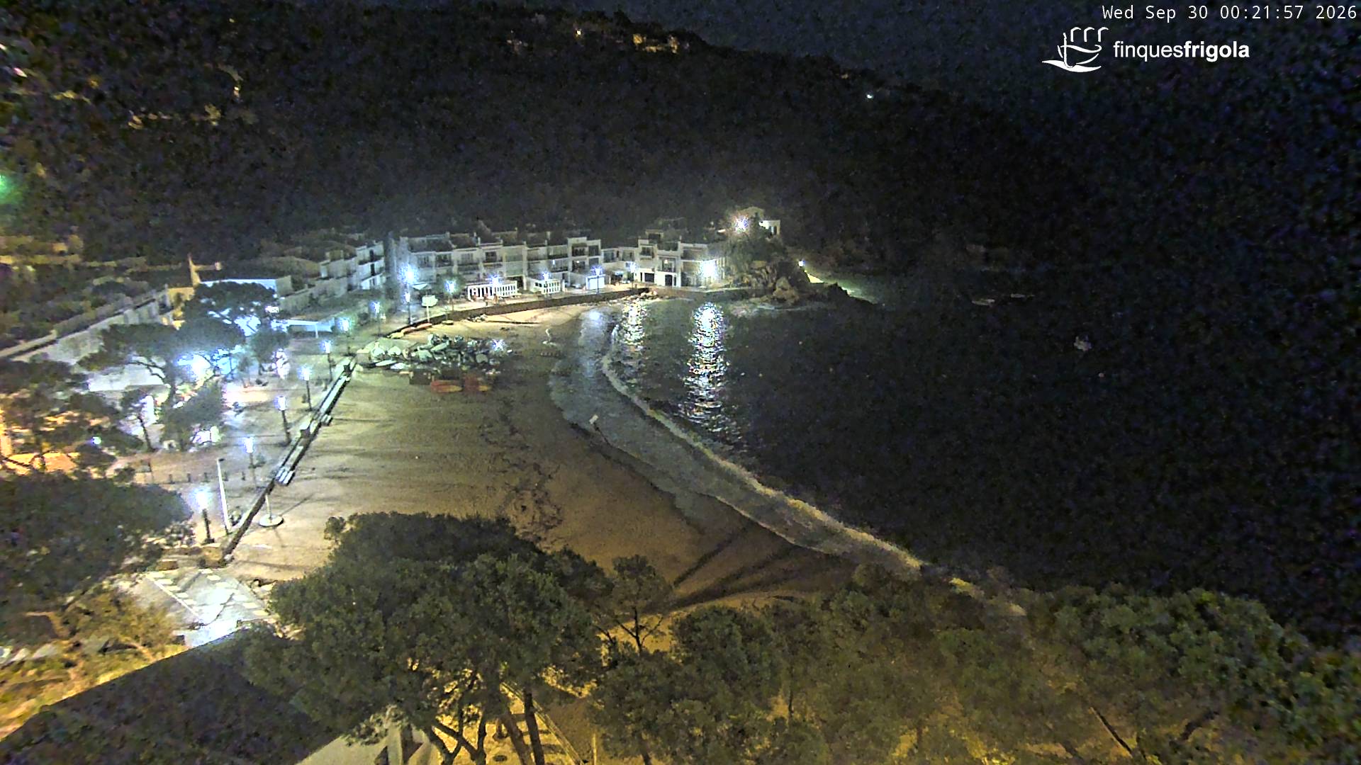 Webcam de Tamariu playa