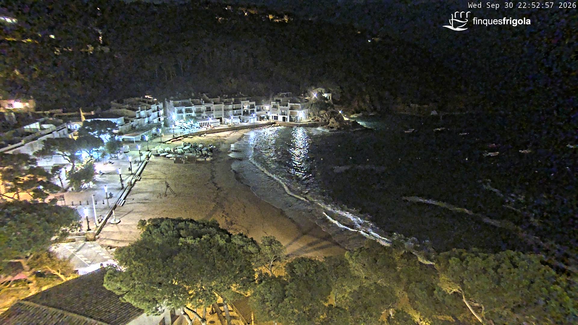 Webcam de Tamariu playa