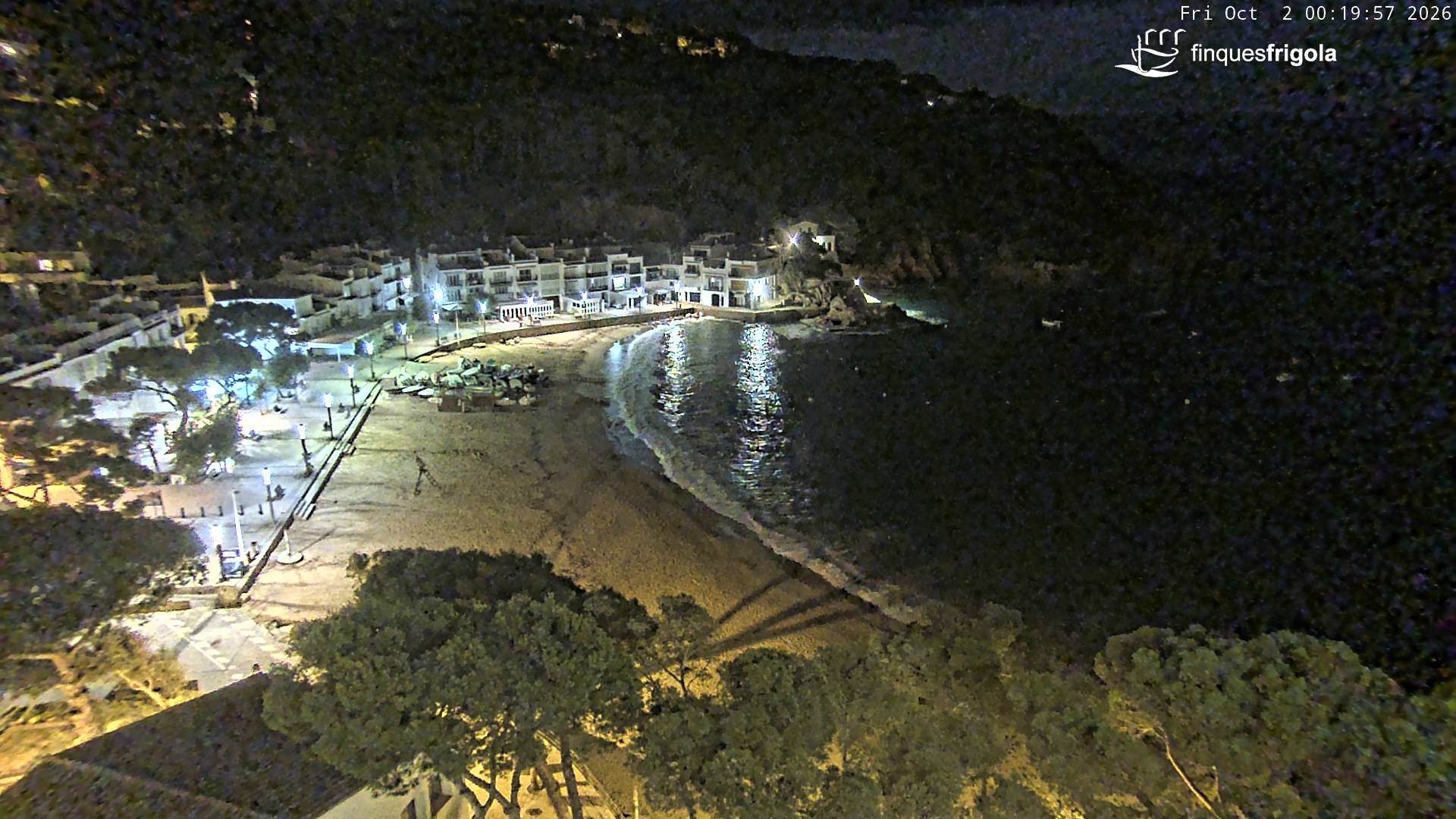 Webcam de Tamariu playa