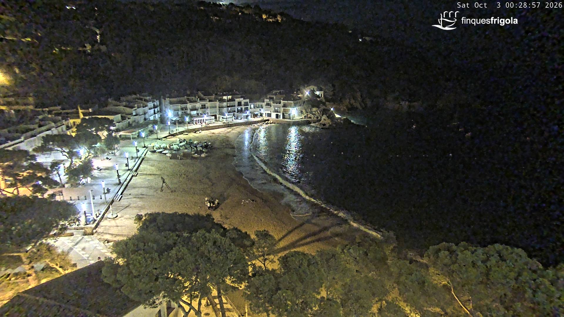 Webcam de Tamariu playa