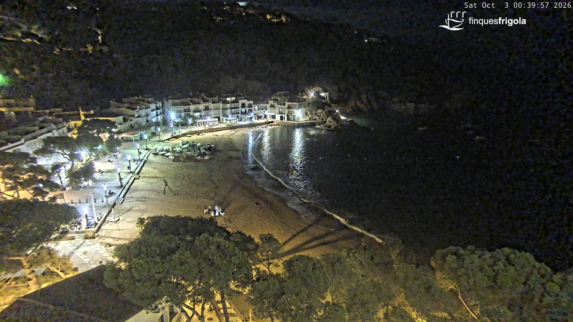 Webcam de Tamariu playa