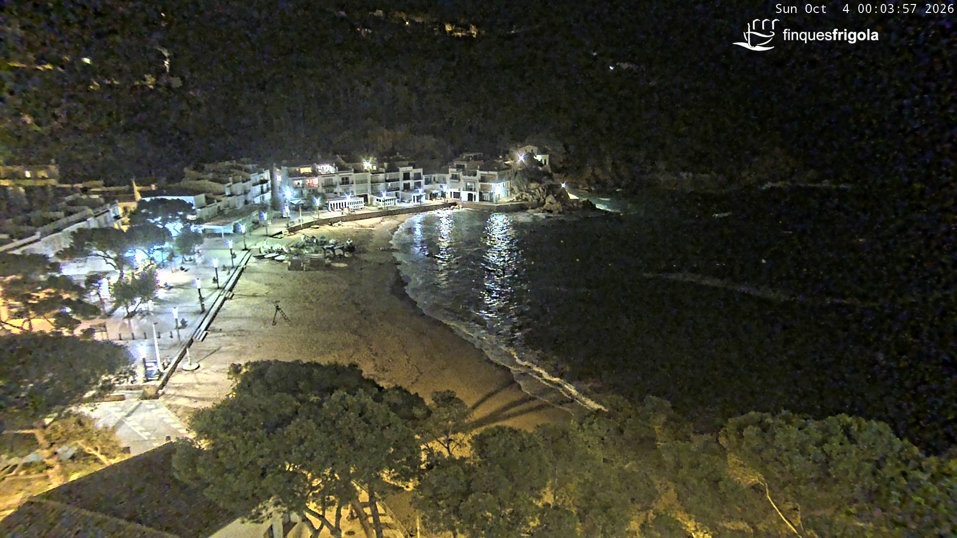 Webcam de Tamariu playa