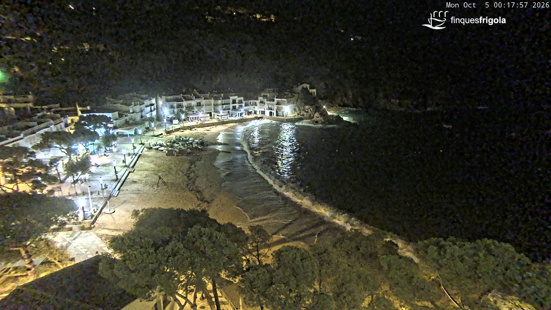 Webcam de Tamariu playa