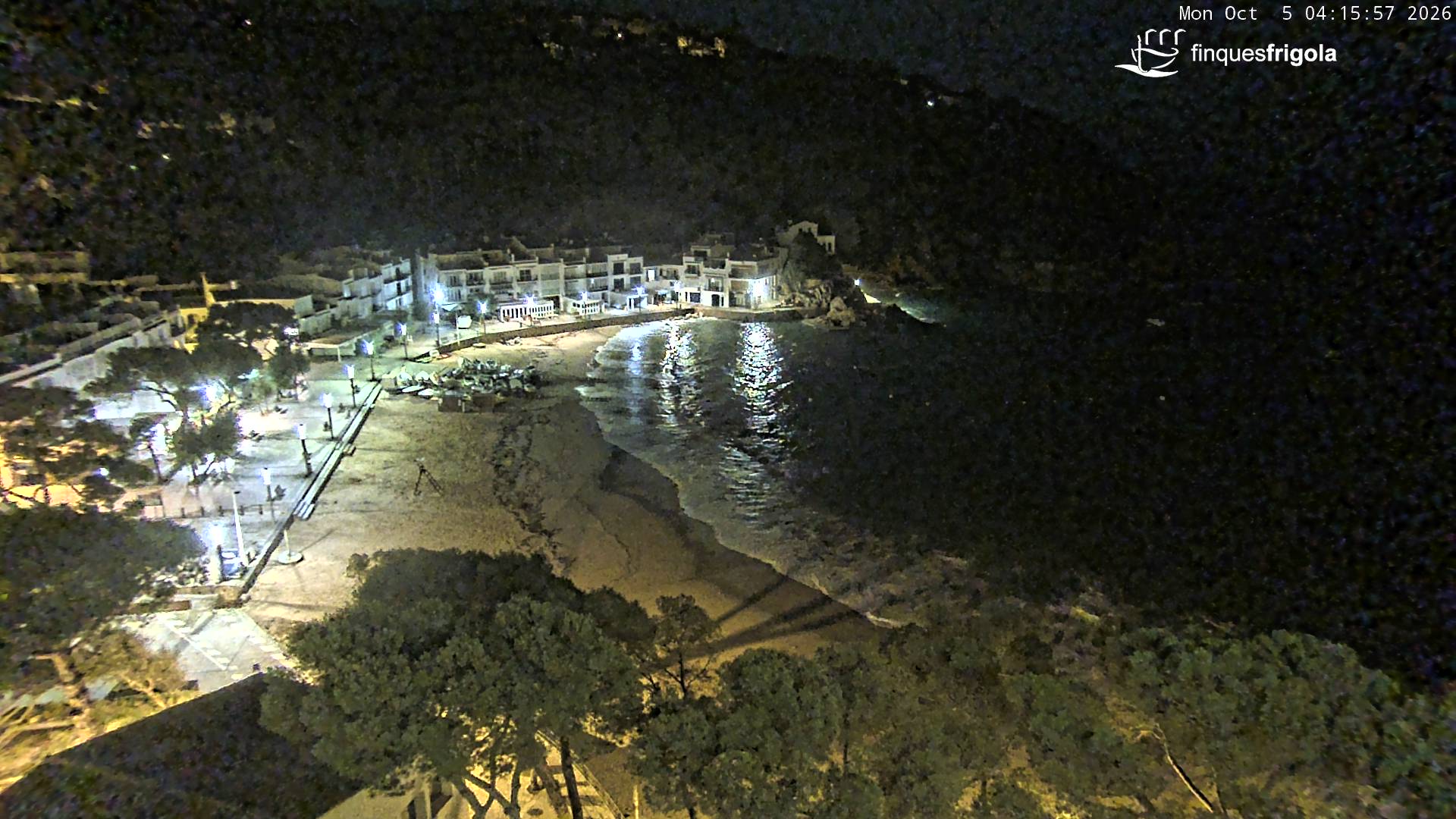 Webcam de Tamariu playa