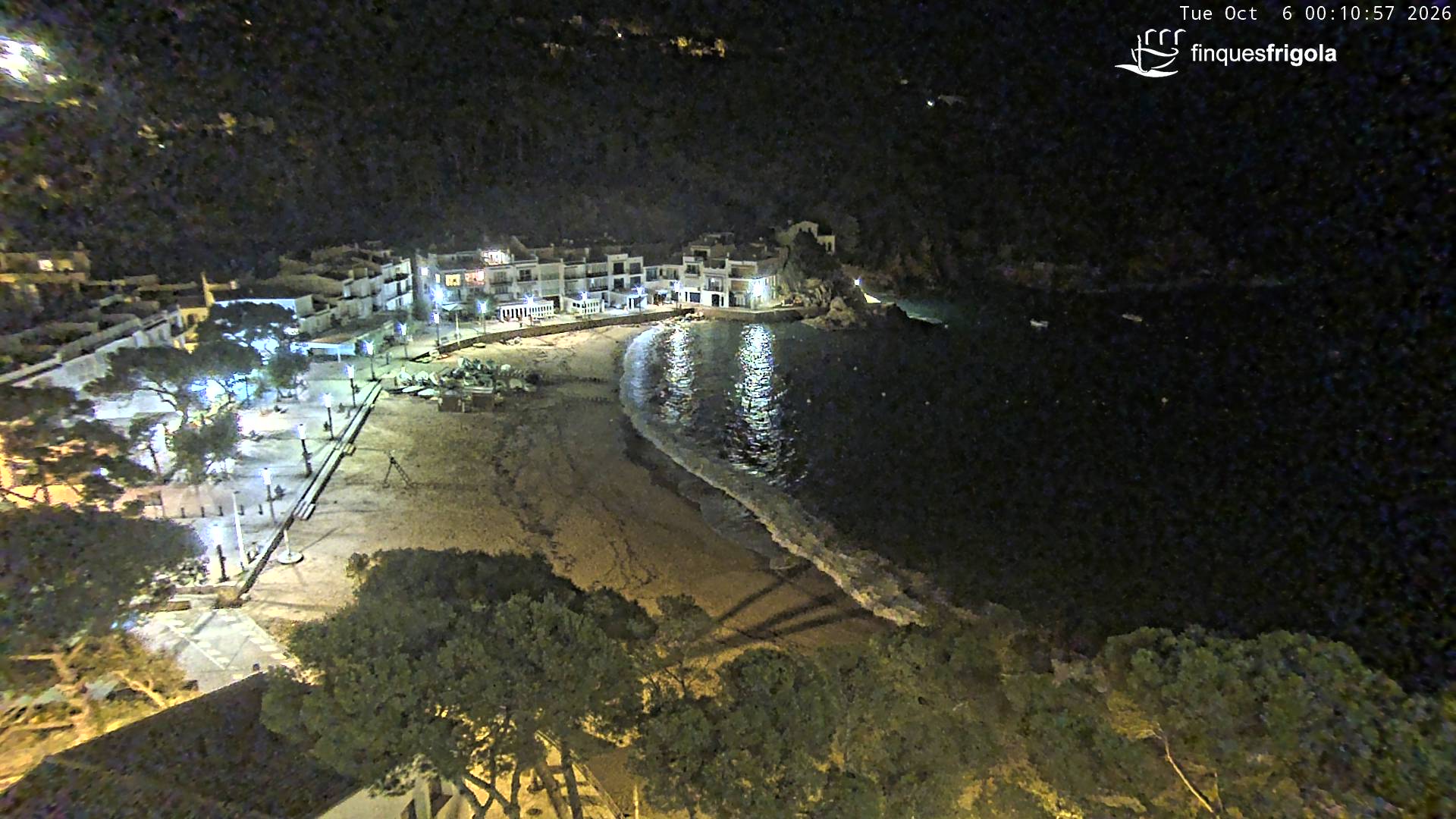 Webcam de Tamariu playa