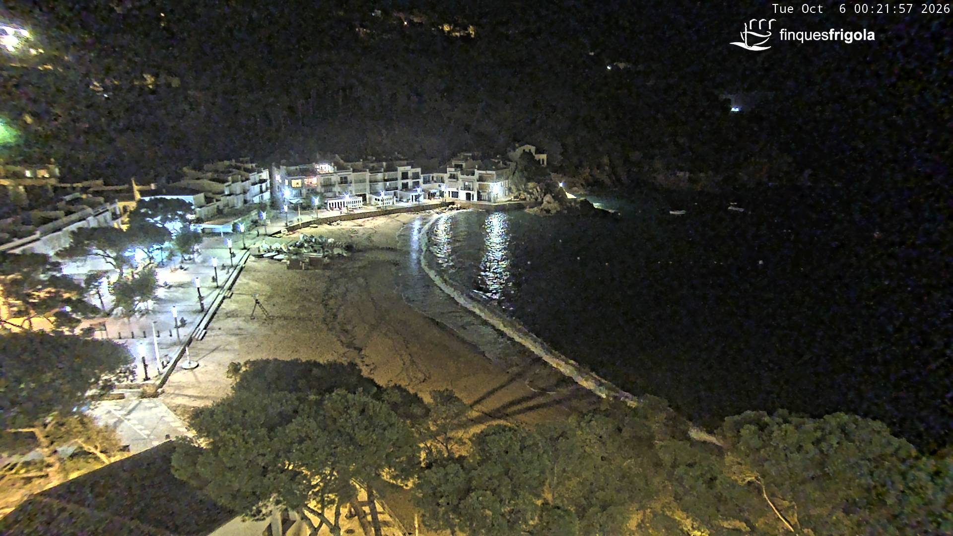 Webcam de Tamariu playa