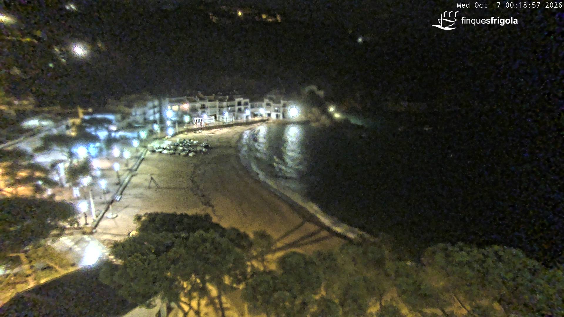Webcam de Tamariu playa