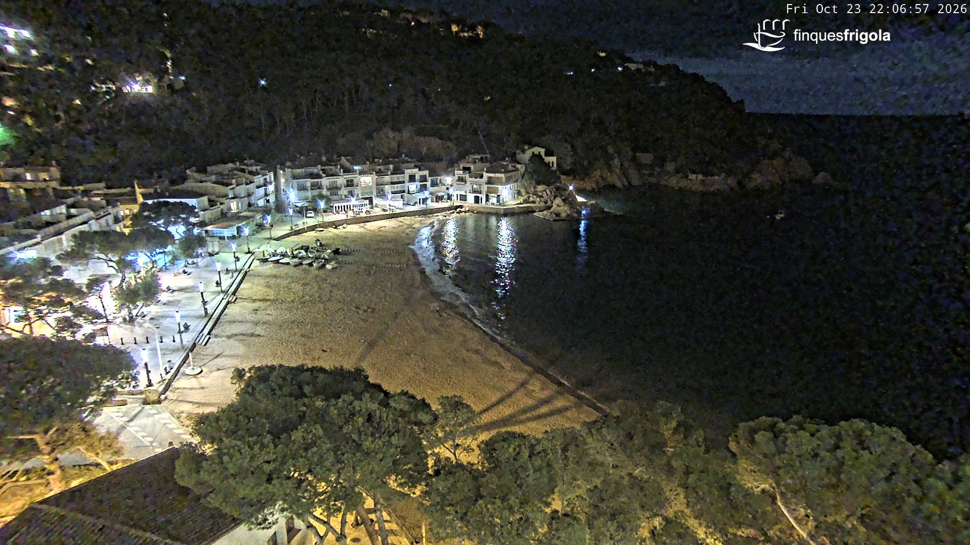 Webcam de Tamariu playa