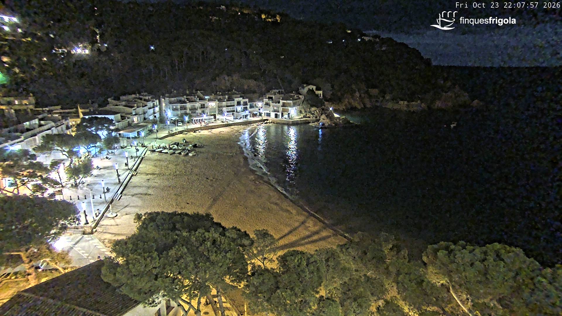 Webcam de Tamariu playa