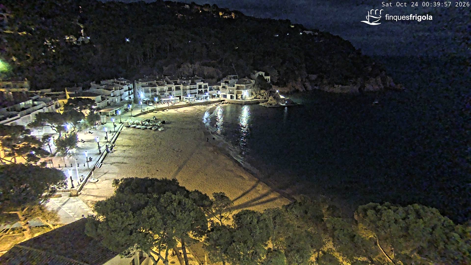 Webcam de Tamariu playa