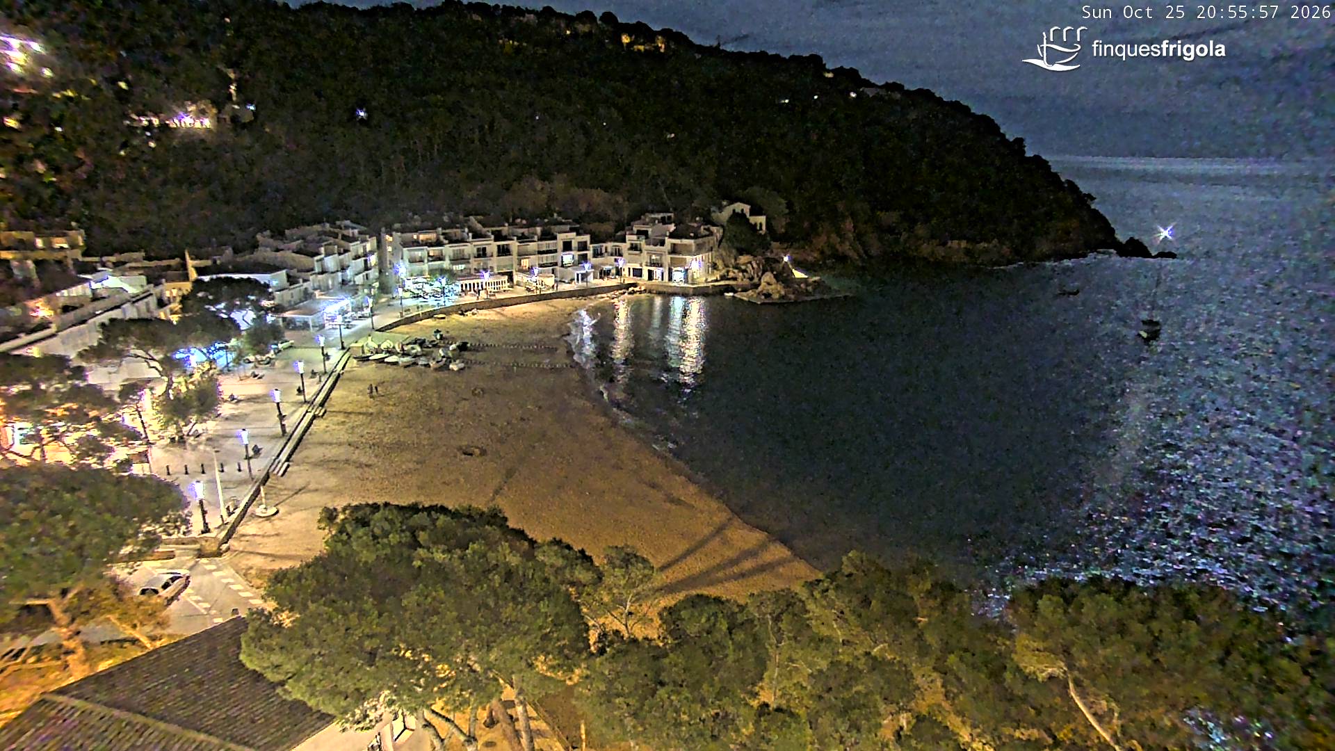 Webcam de Tamariu playa