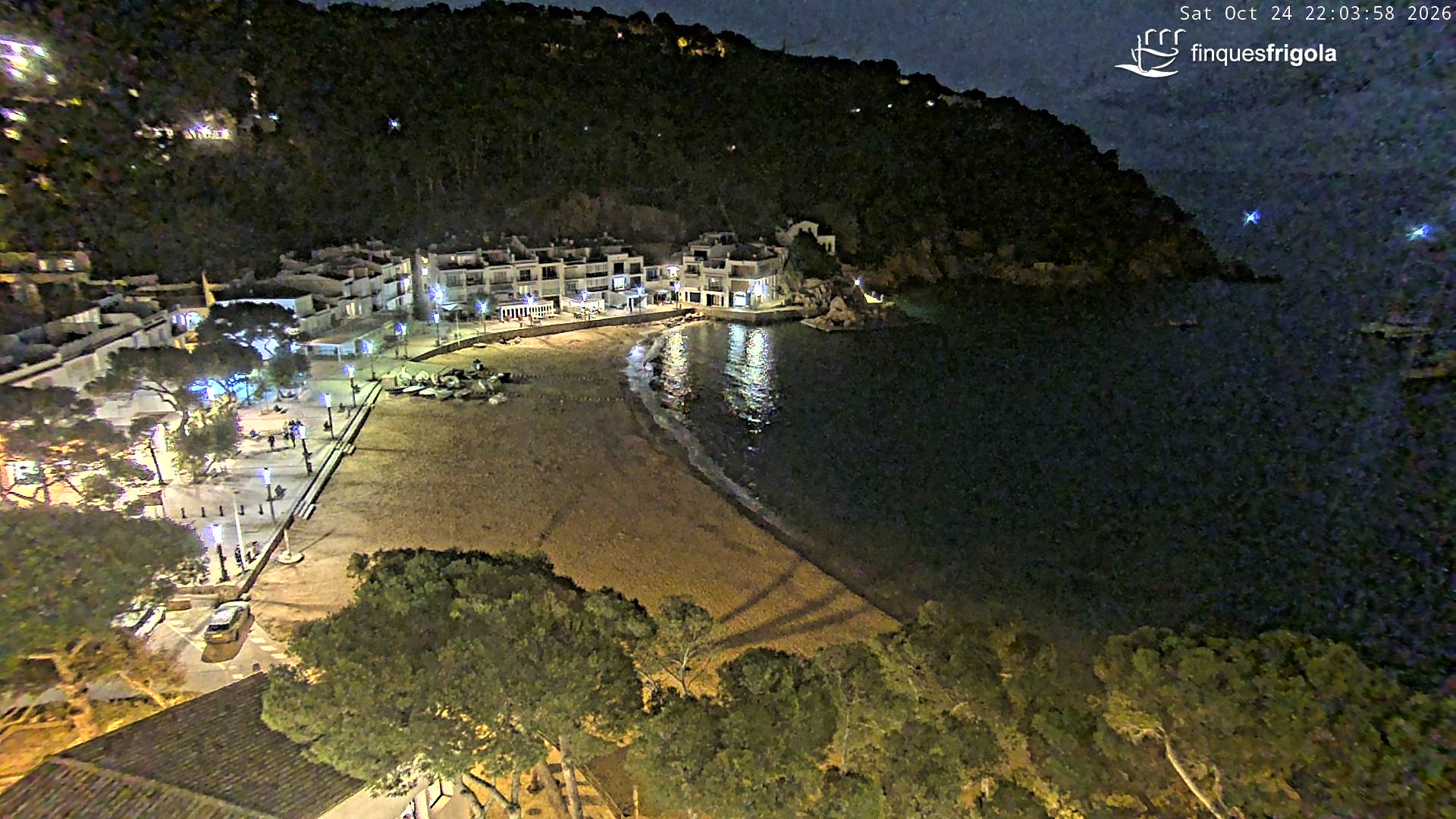 Webcam de Tamariu playa