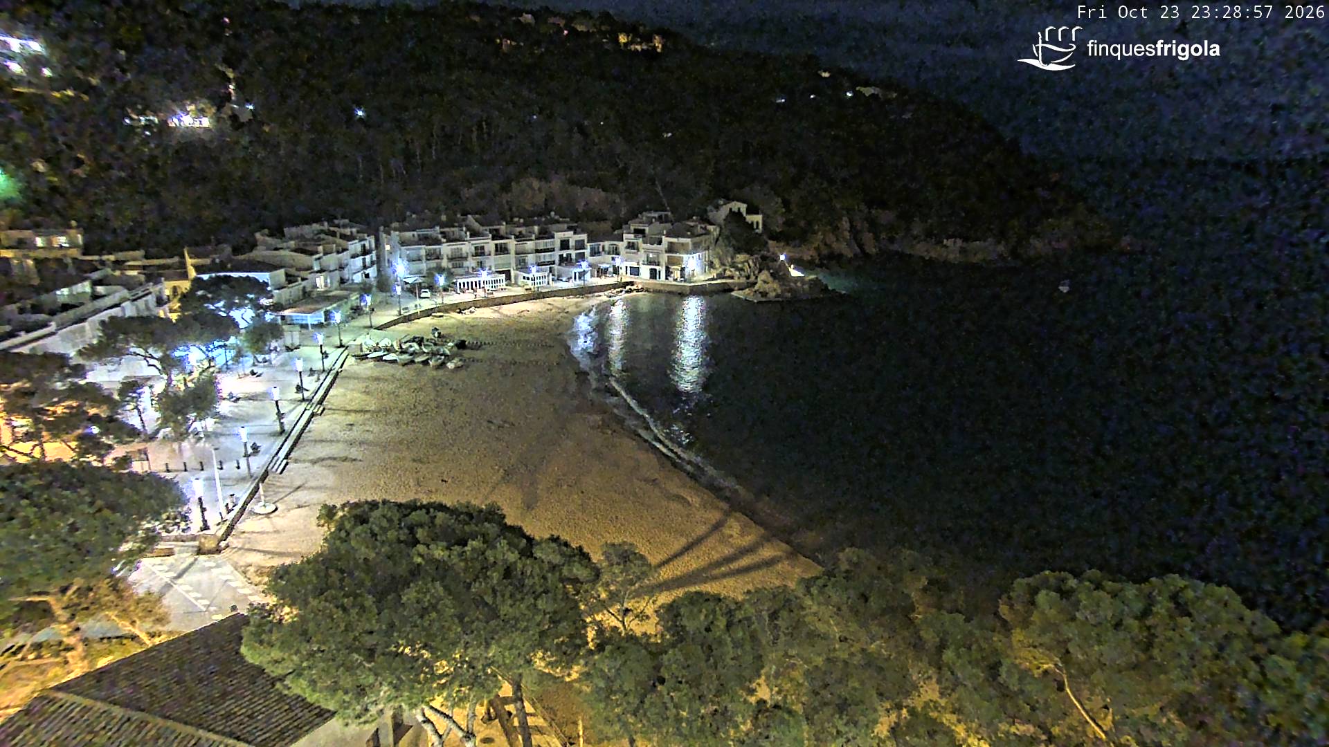 Webcam de Tamariu playa