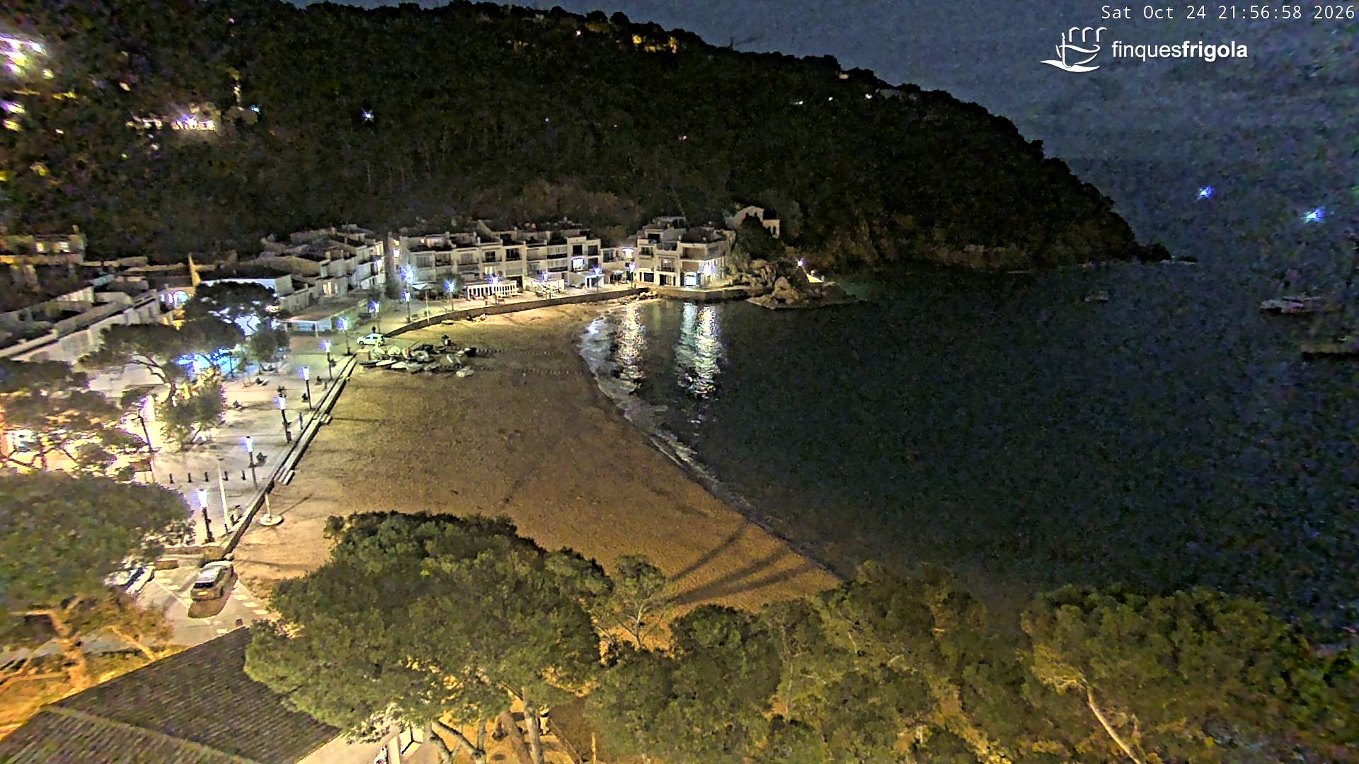 Webcam de Tamariu playa