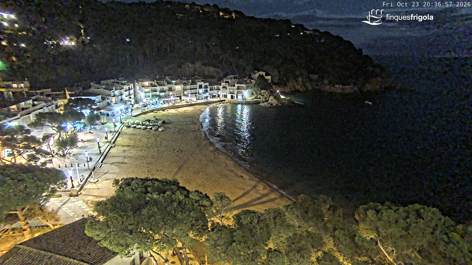 Webcam de Tamariu playa