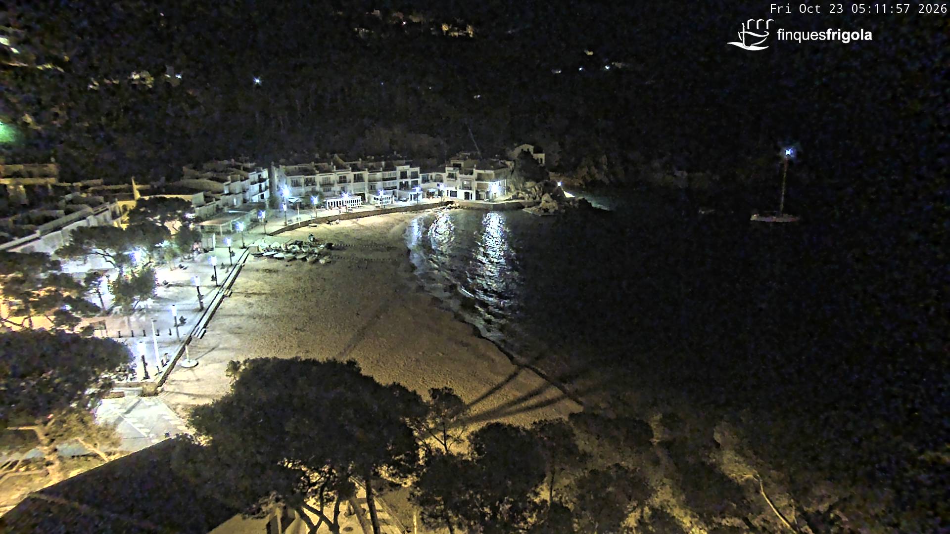 Webcam de Tamariu playa