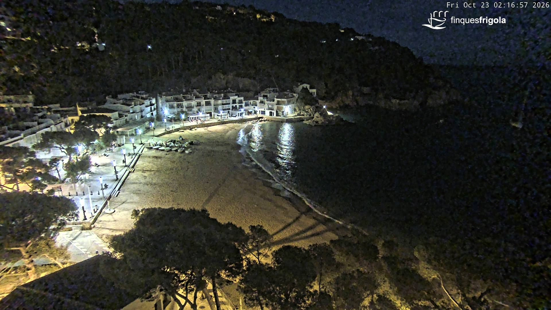Webcam de Tamariu playa