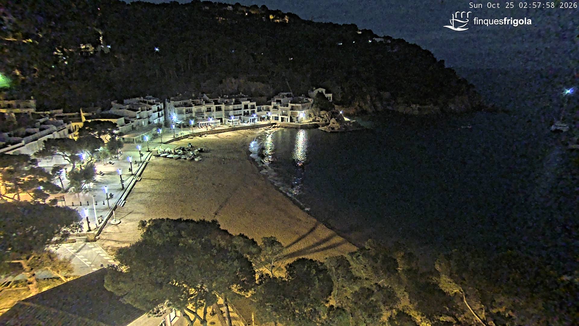 Webcam de Tamariu playa