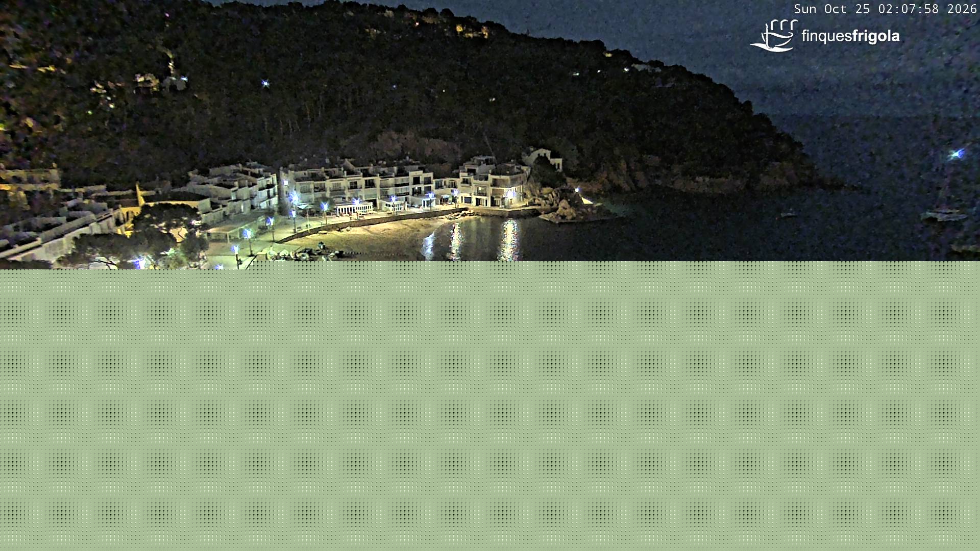 Webcam de Tamariu playa