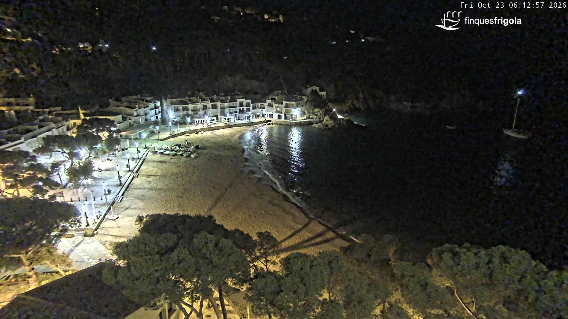 Webcam de Tamariu playa