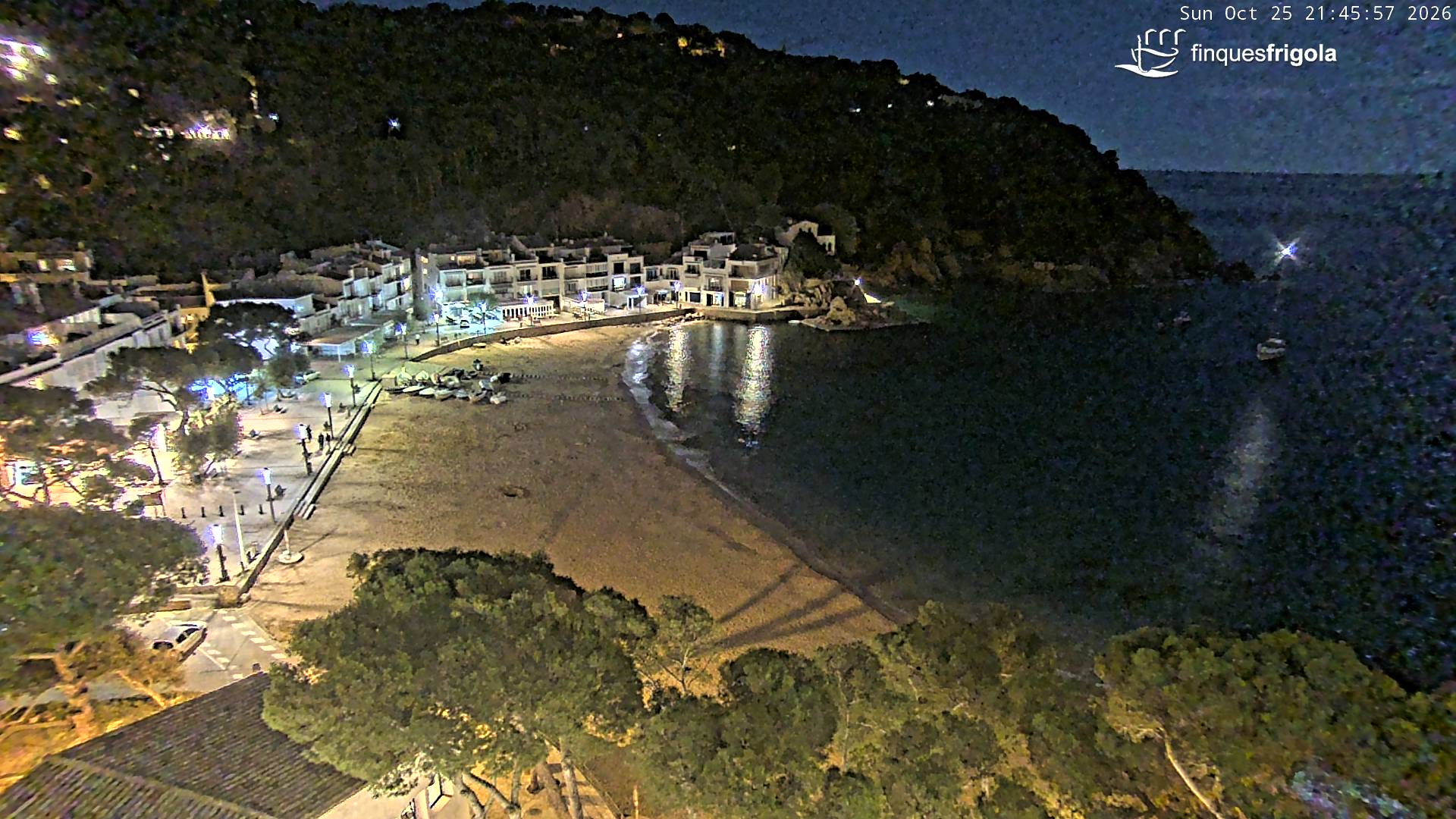 Webcam de Tamariu playa