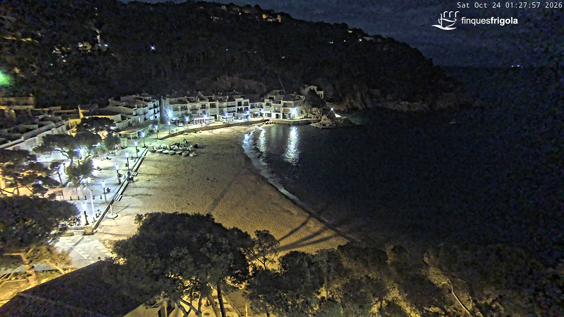 Webcam de Tamariu playa