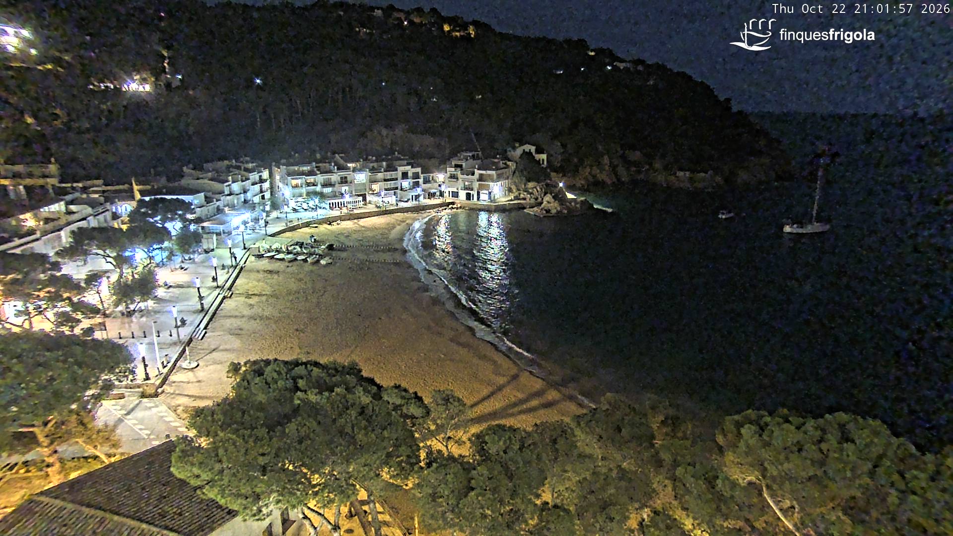 Webcam de Tamariu playa