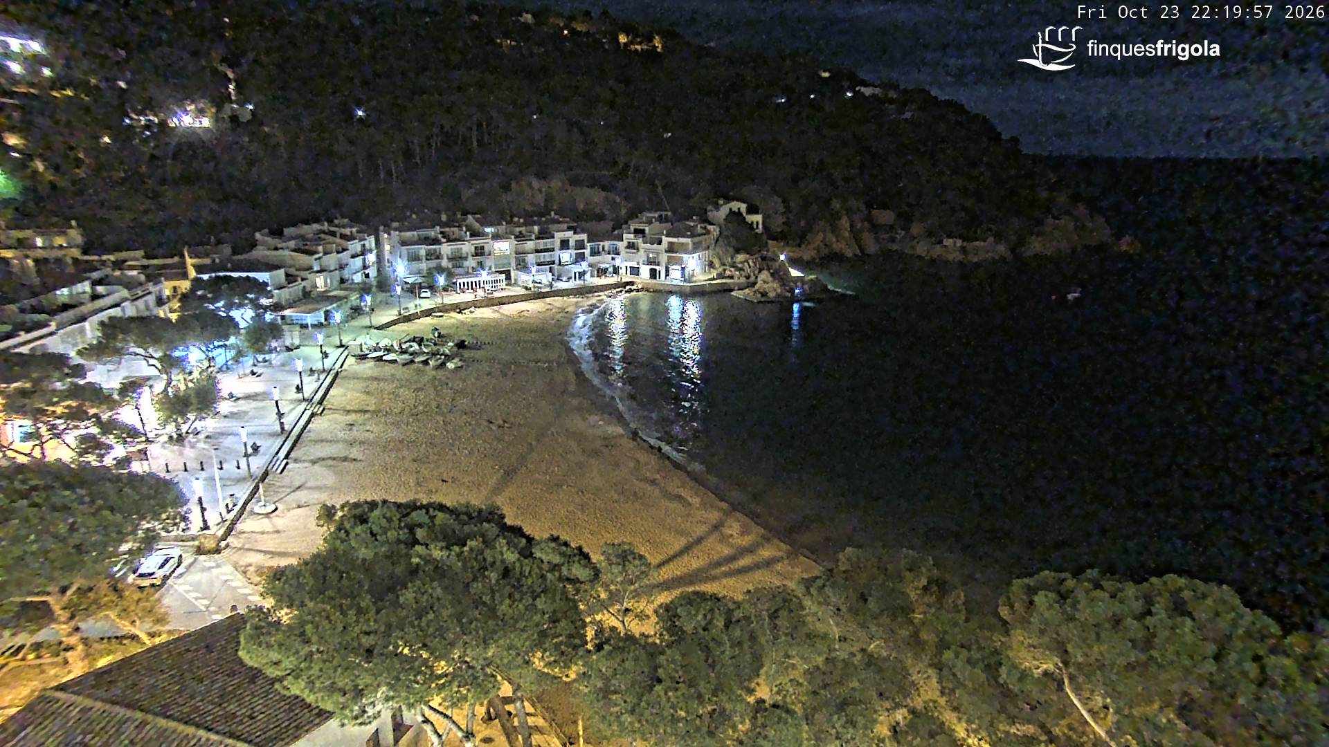 Webcam de Tamariu playa