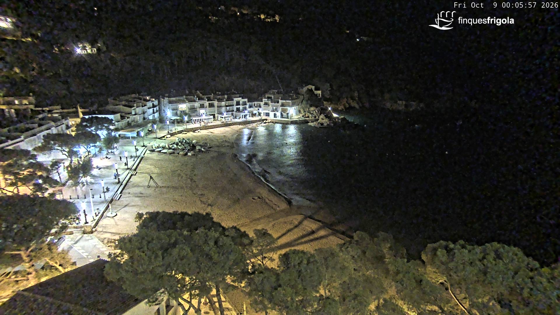 Webcam de Tamariu playa