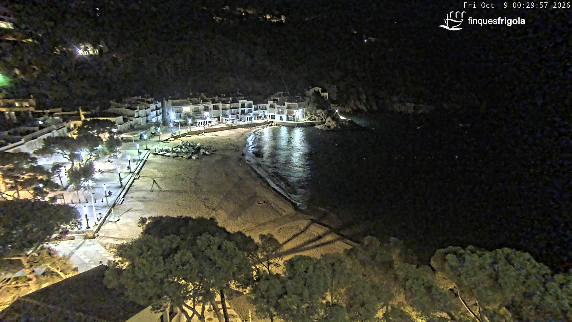 Webcam de Tamariu playa