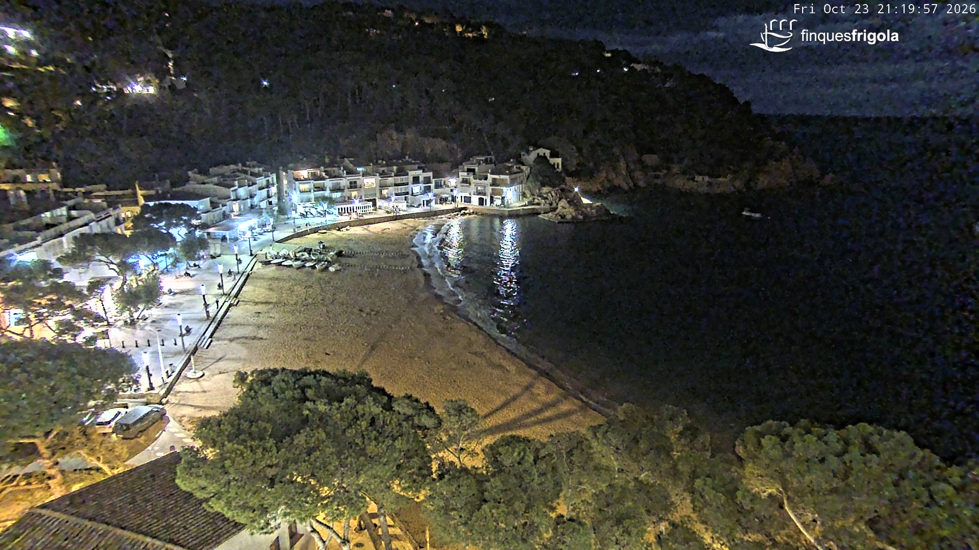 Webcam de Tamariu playa