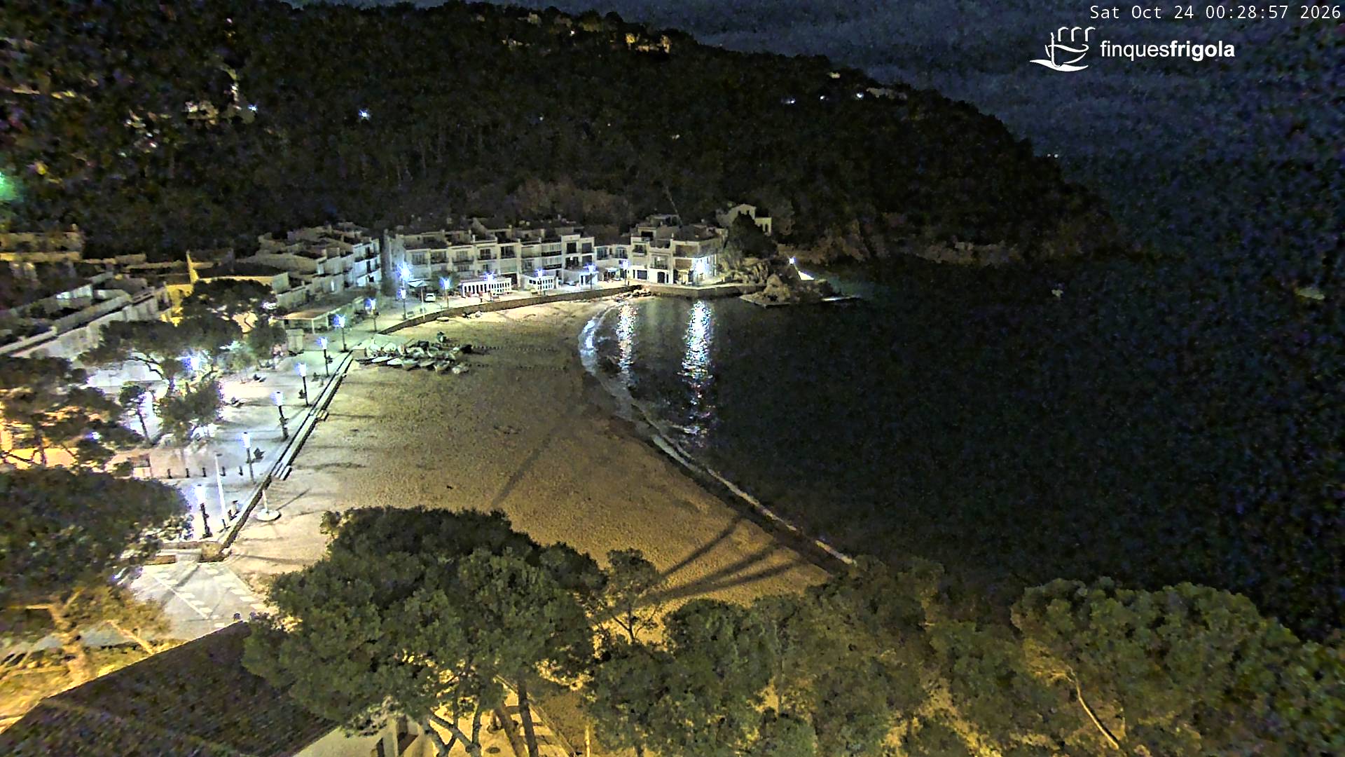 Webcam de Tamariu playa