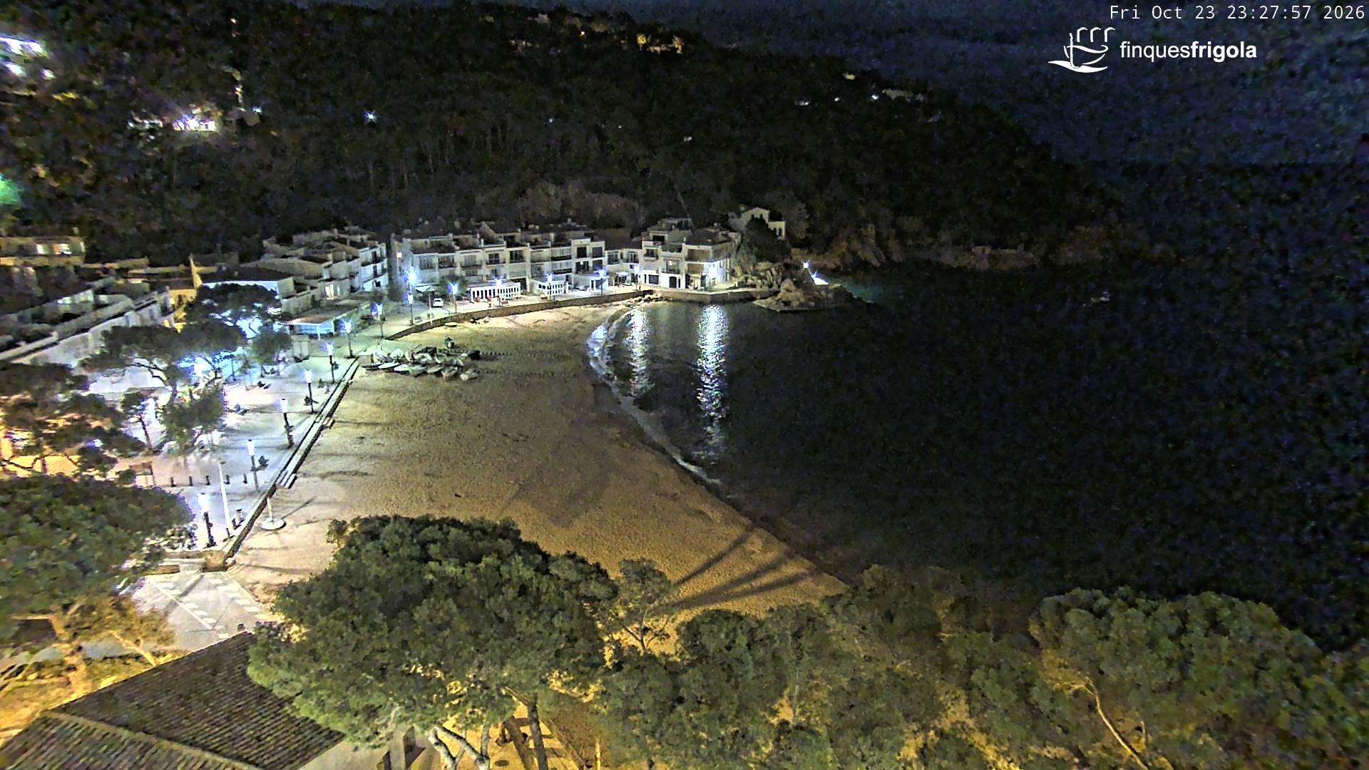 Webcam de Tamariu playa