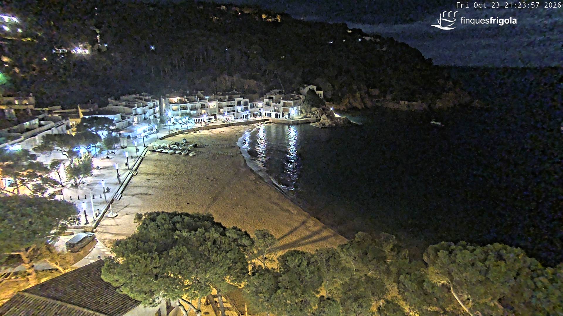 Webcam de Tamariu playa
