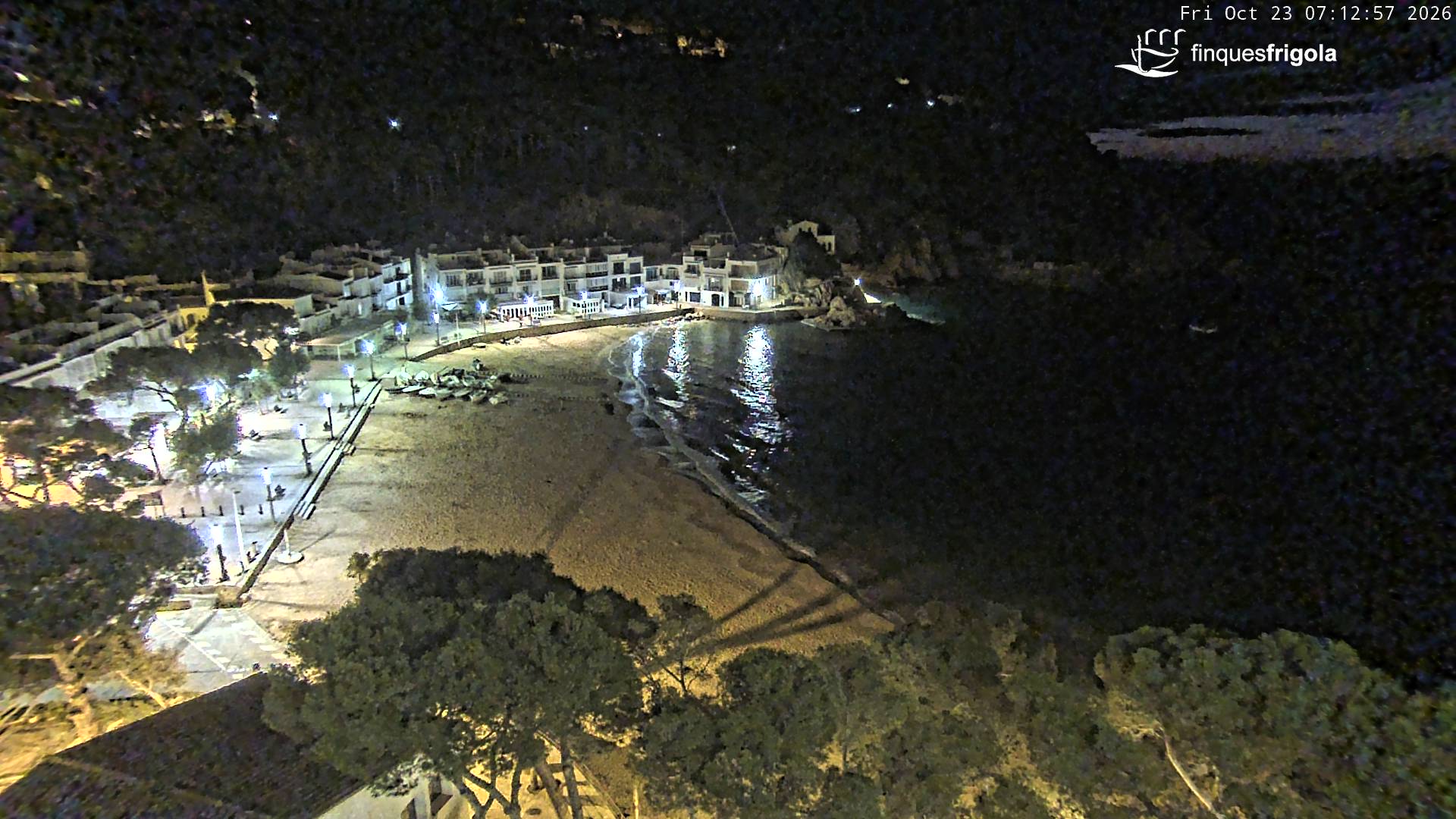 Webcam de Tamariu playa