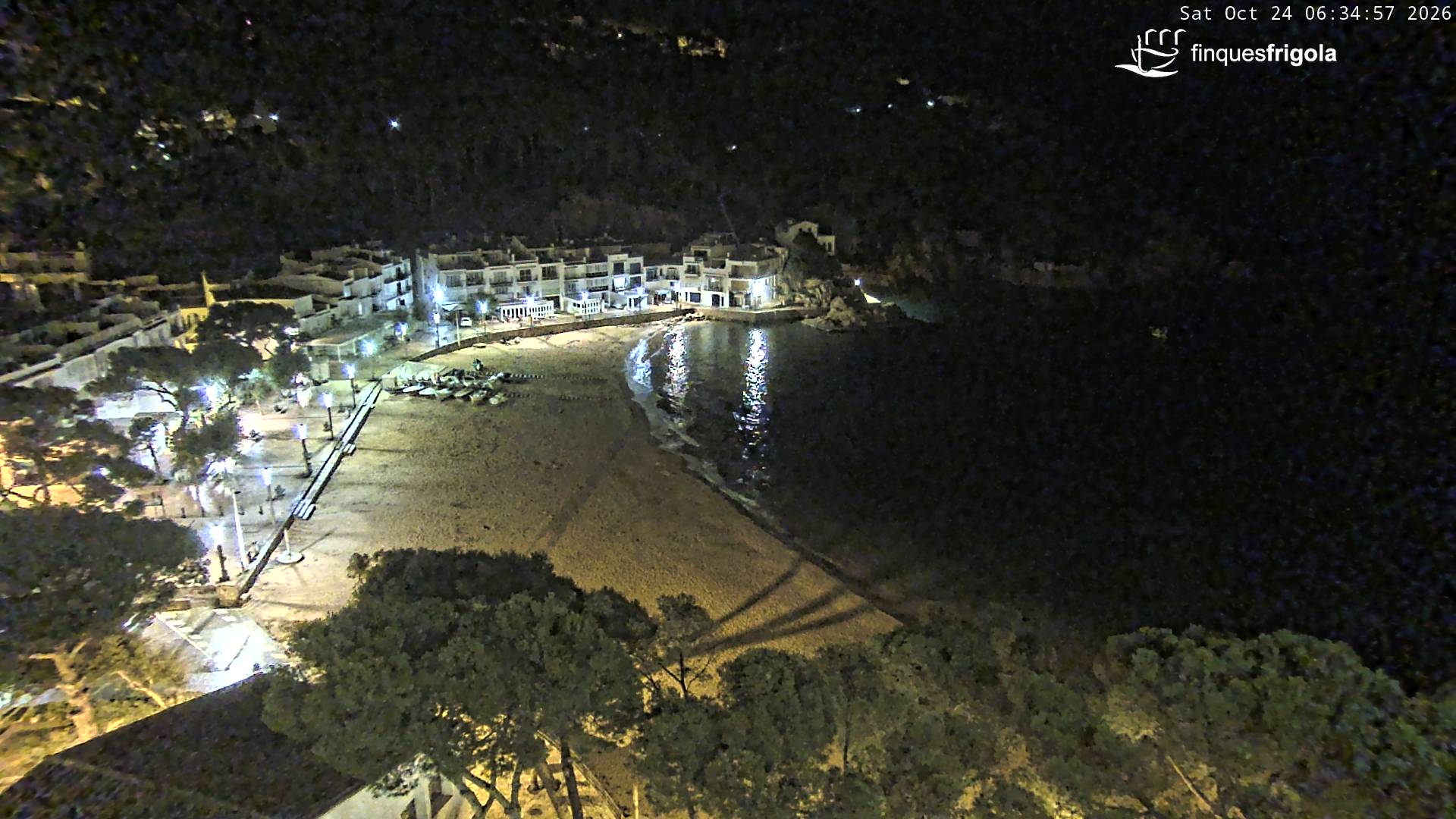Webcam de Tamariu playa