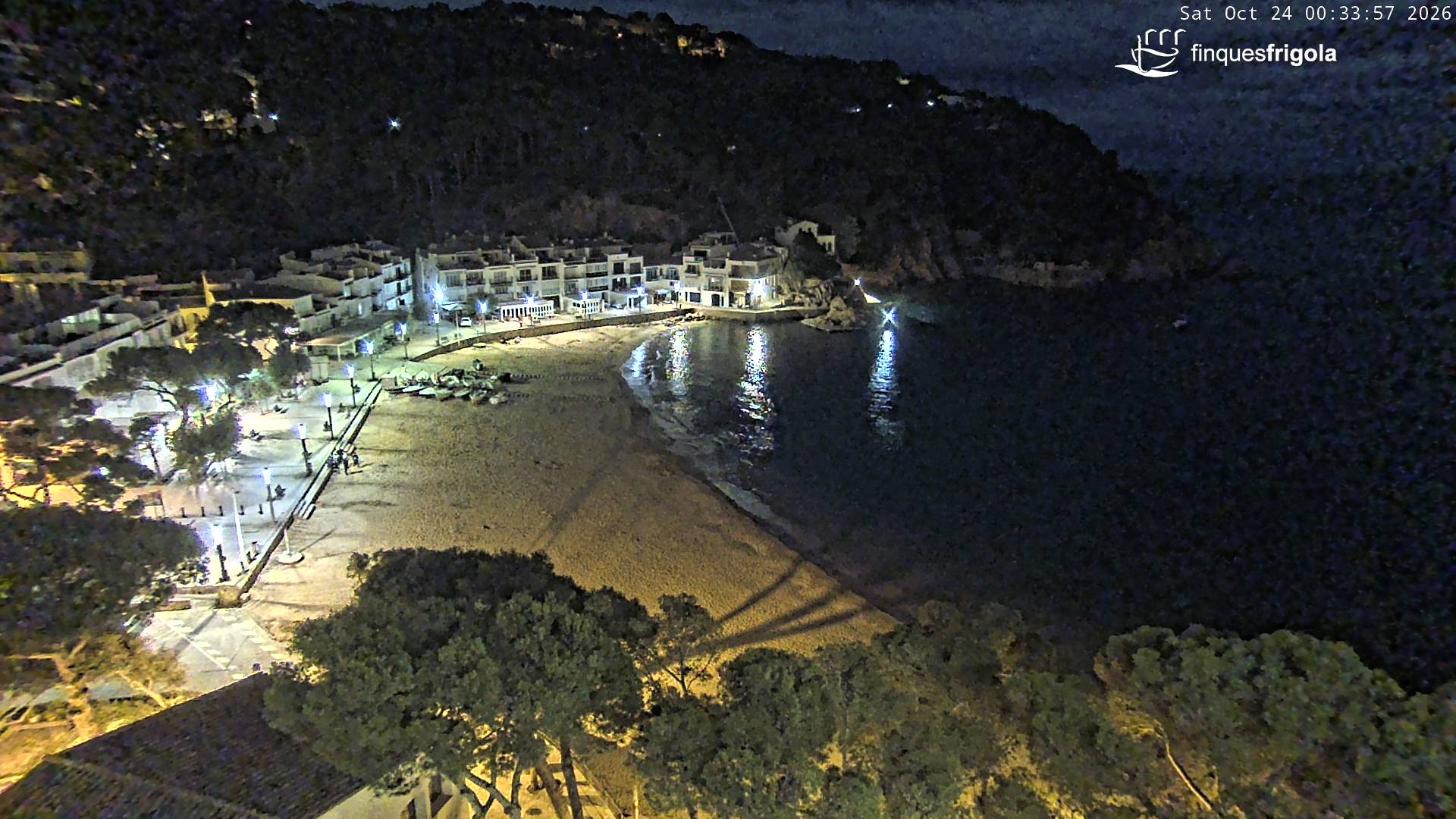Webcam de Tamariu playa