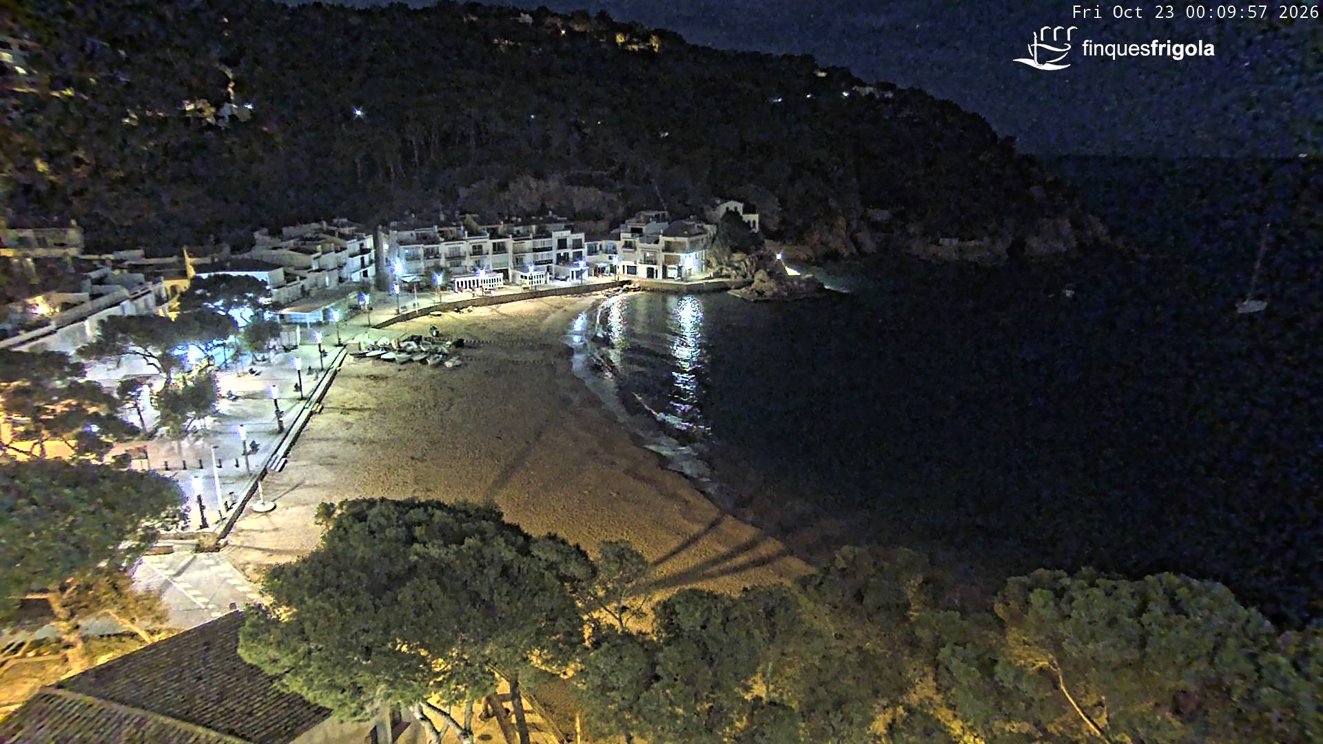 Webcam de Tamariu playa