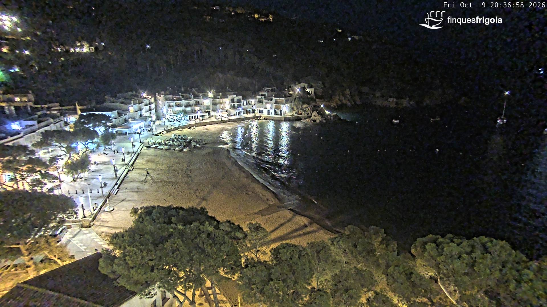 Webcam de Tamariu playa