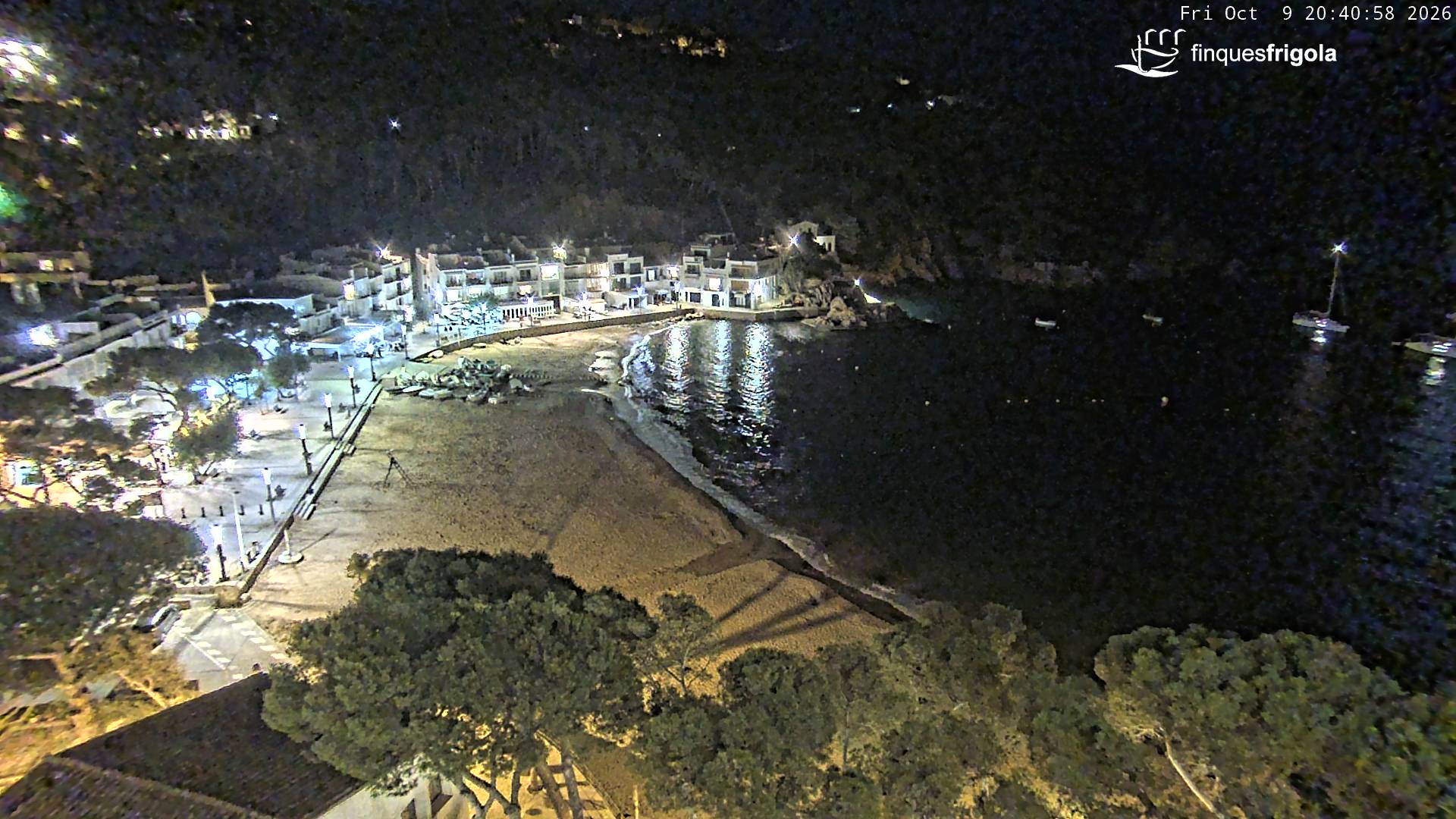 Webcam de Tamariu playa