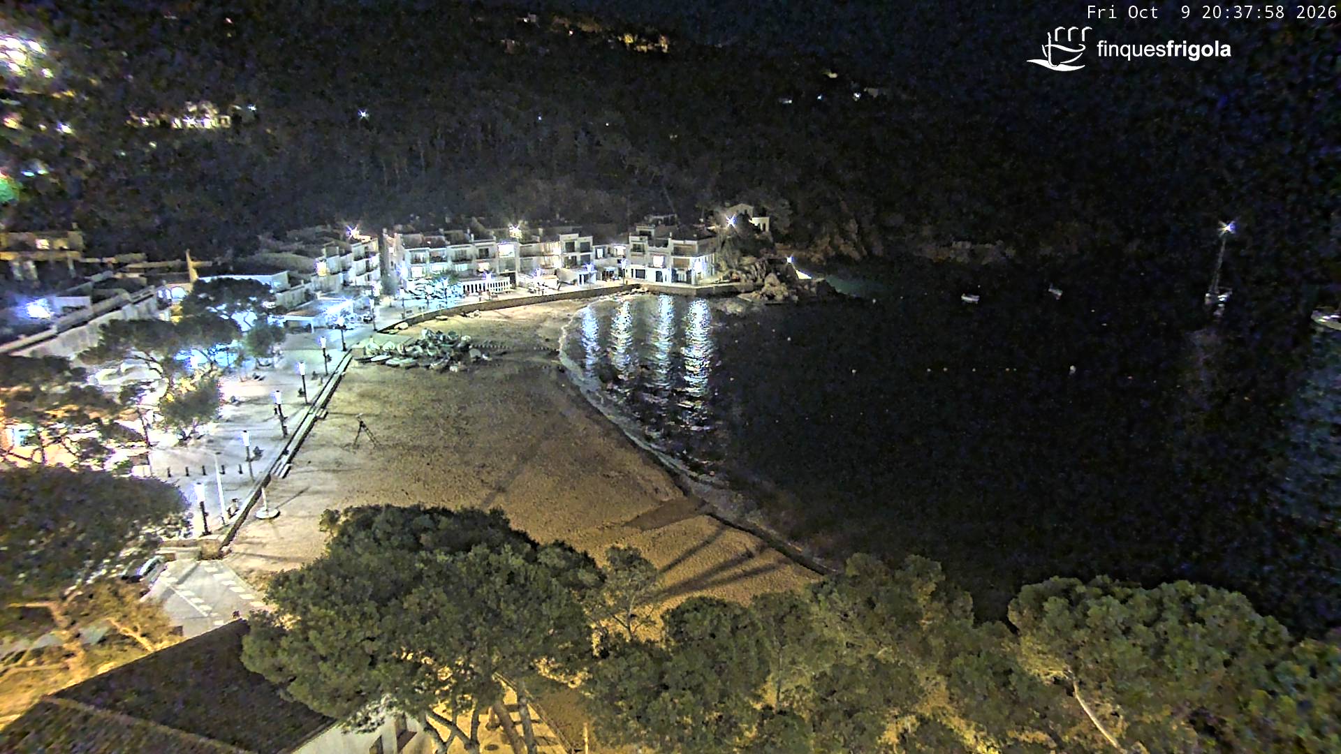 Webcam de Tamariu playa