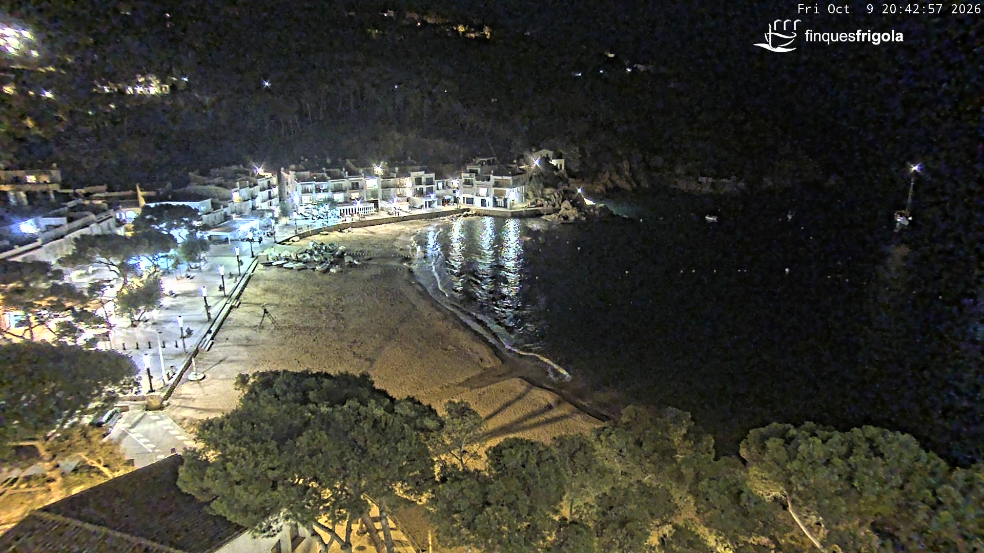 Webcam de Tamariu playa
