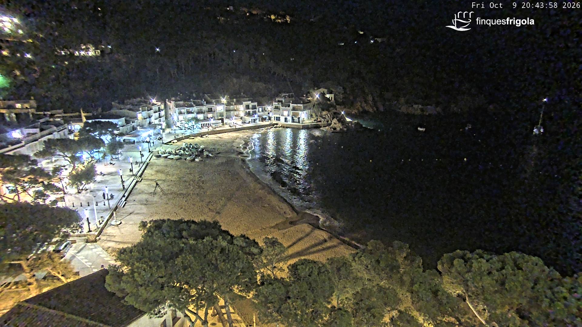 Webcam de Tamariu playa